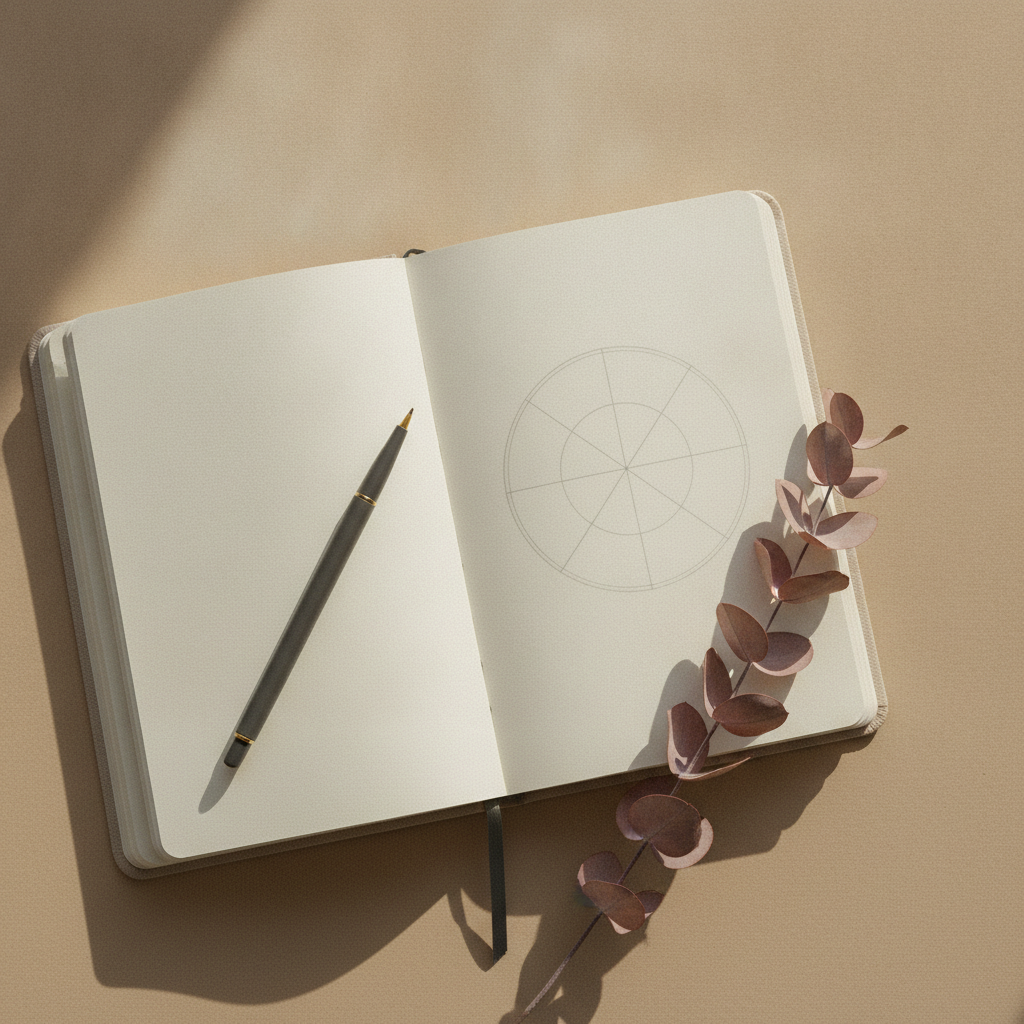 Your life map, gently mapping where you went quiet